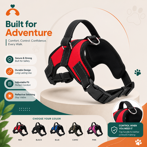 Quick Release Dog Harness Vest