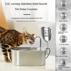 Water Feeder Stainless Steel Pet Water Dispenser