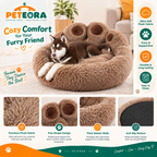 Fluffy Winter Dog Warm Bed