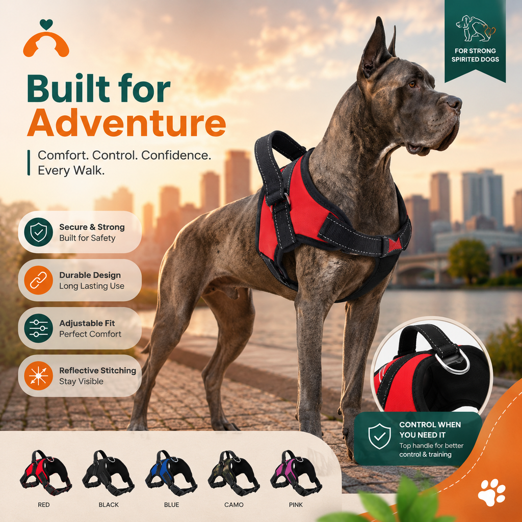 Quick Release Dog Harness Vest