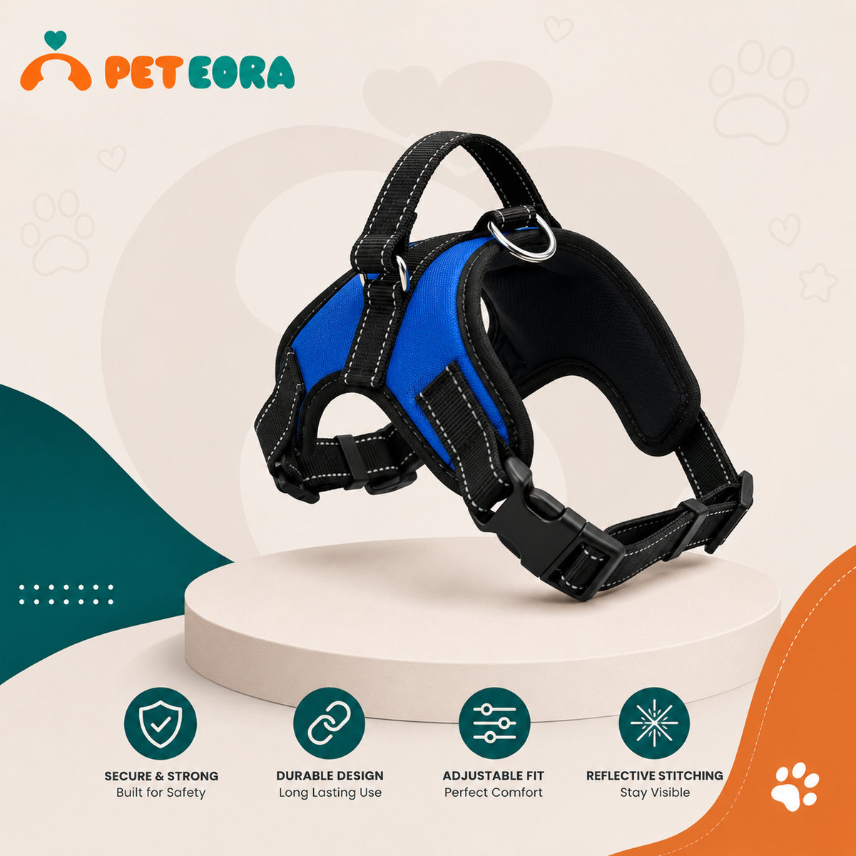 Quick Release Dog Harness Vest