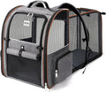 Foldable Expandable Pet Carrier Backpack for Cats & Dogs