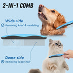 Cat & Dog Fine-Tooth Hair Removal Comb