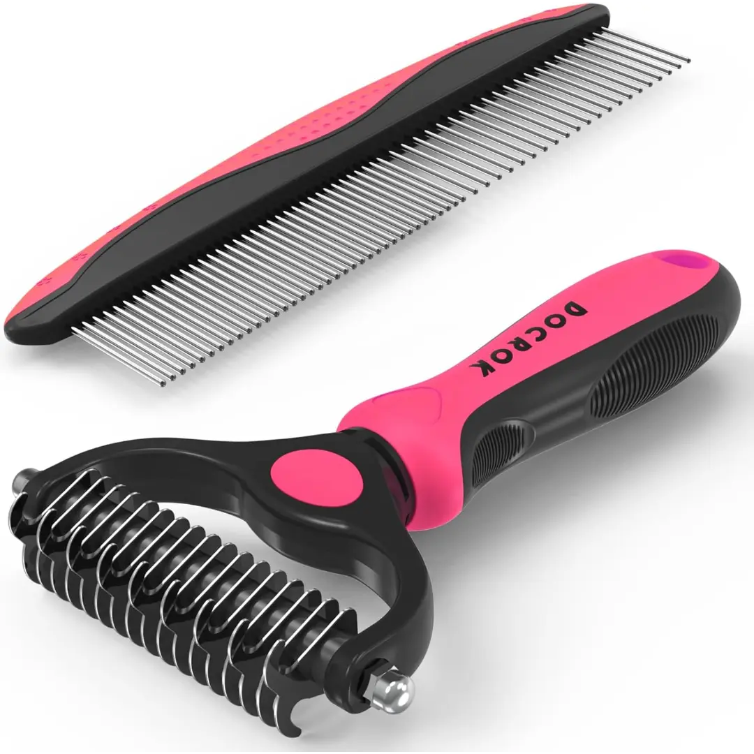 Cat & Dog Fine-Tooth Hair Removal Comb