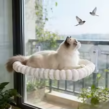 Foldable Cat Window Hammock Bed