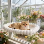 Foldable Cat Window Hammock Bed