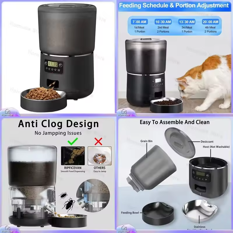 Automatic Dog & Cat Feeder