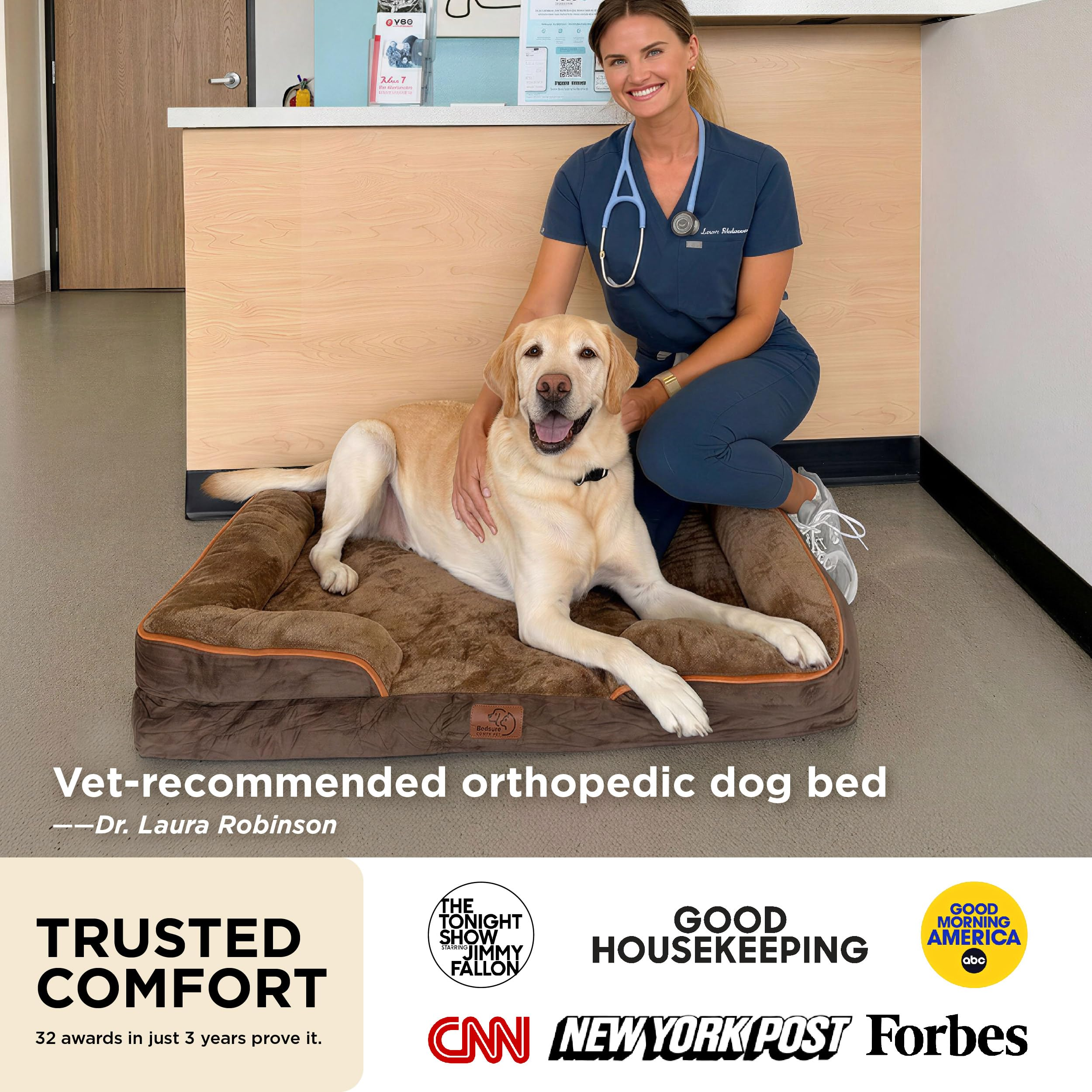 CloudComfort™ Orthopedic Dog Bed