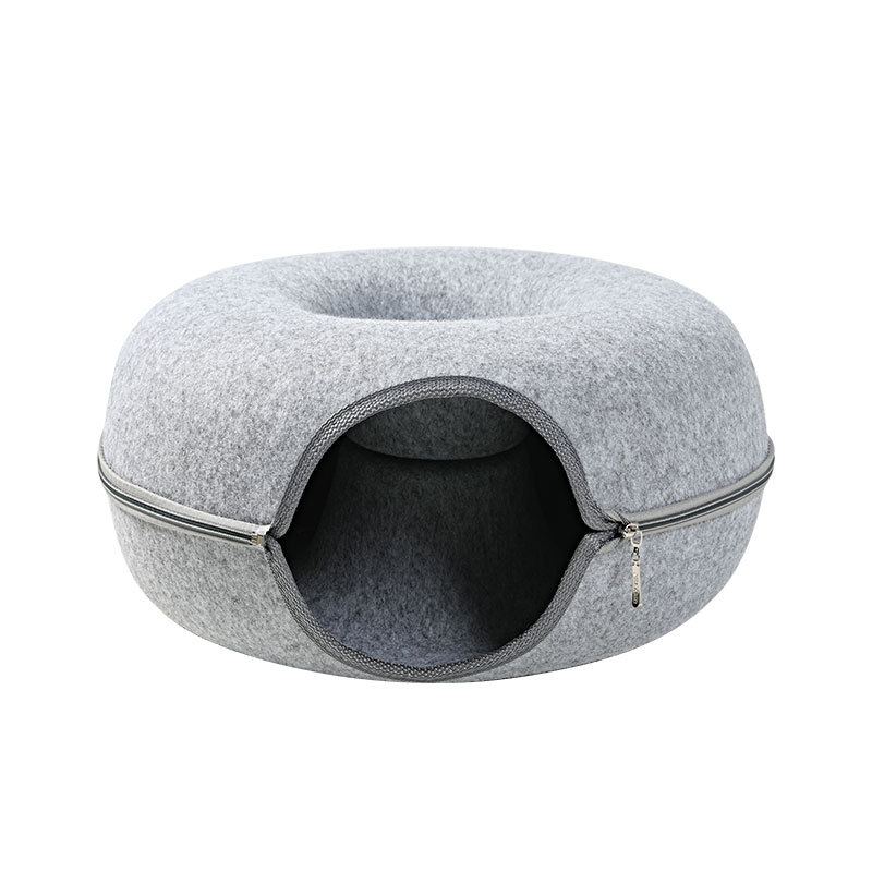 Interactive Cat Tunnel Bed House