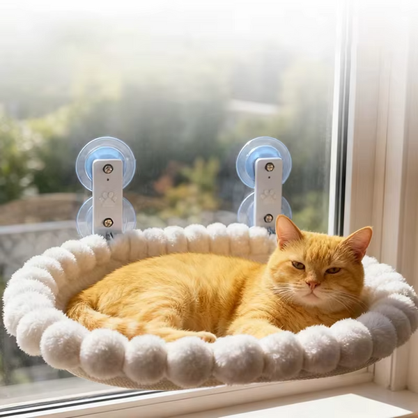 Foldable Cat Window Hammock Bed