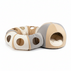 Interactive Cat Tunnel Bed House